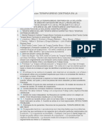 Modelos de Intervencion Terapia Breve Centrada en La Solucion