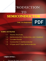 Semiconductor: ENGR. Jess Rangcasajo, ECE ECT, MMME (Cand.)