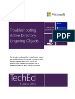 Troubleshooting Active Directory Lingering Objects PDF