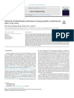 Prediction of Hydrodynamic Performance