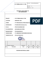 Pltu Tembilahan 2 X 7 MW: D - N .: GTA-AK-TBH-002-001