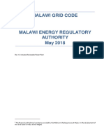 Malawi Grid Code May 2018