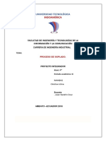 Proceso de Soplado