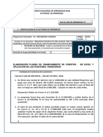 AEA 01 Guia de Aprendizaje 01 TEMA Matemáticas Financieras