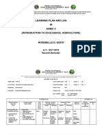 Introduction To Ecological Agriculture Learning Plan and Log