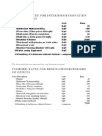 Interior Rates of PMC