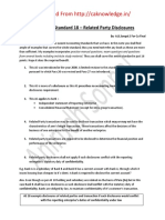 Accounting Standard 18 - Related Party Disclosures PDF