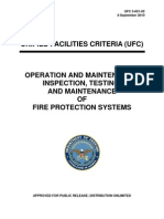 Inspection Testing and Maintenance of Fire Protection Systems