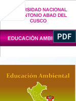 Educación Ambiental - Clases 2018 I