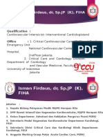 Isman Firdaus, DR, SP - JP (K), FIHA: Qualification