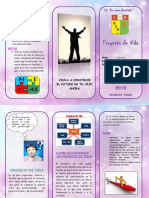 Triptico de Proyecto de Vida