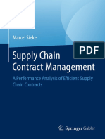 Supply Chain Contract Management: Marcel Sieke