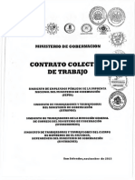 Contrato Colectivo de Trabajo Del MIGOBDT