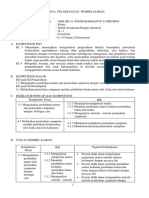 RPP Materi Dan Perubahannya