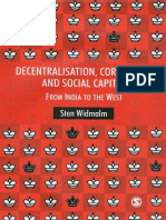 Decentralization, Corruption & Social Capital - Sten Widmalm - 2007 PDF