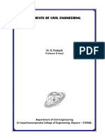 Elements of Civil Engineering PDF