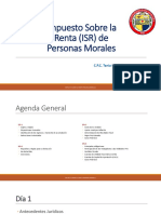 Presentación ISR Personas Morales Diplomado UNISON 2019