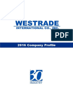 Westrade Company Profile (2016)