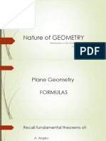 Geometry Formulas