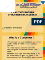 Consumer Behavior: Prof. Jameel Pathan