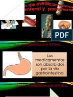 Adm de Medicamentos Via Enteral y Parent