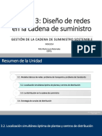 Unidad 3 - Diseño de Redes de Cadena de Suministro - PARTE IV