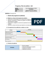 Taller Programa y Plan de Auditoría