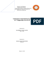 Laboratory Experiment No.4 AC Triggering of An SCR