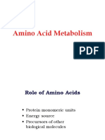 Amino Acid Degradation