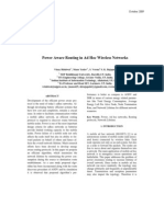 Power Aware Routing in Ad Hoc Wireless Networks