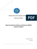 Ethiopia MDSR Revised Guidelines