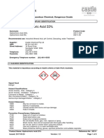 Hydrochloric Acid 33%: Safety Data Sheet