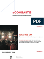 Boombastis Community Marketing 2019