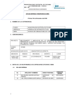 Acta de Entrega de Obra San Cristobal