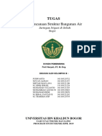 Tugas Kelompok III Perencanaan Struktur Bangunan Air Daerah Irigasi Sebah Bogor