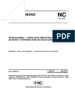 NC 957 2013 Pisos para Industrias. Tipos y Criterios para Su Selección