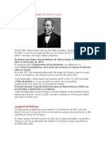 Biografia de Benito Juarez