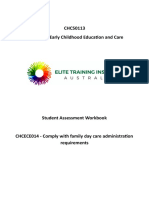 Diploma CHCECE014 Student Assessment Workbook V1.0