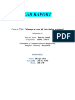 Lab Raport: Course Title