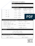 Formulas Laplace