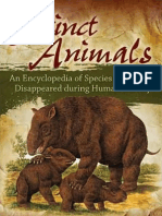 Extinct Animals - An Encyclopedia of Species That Have Disappeared During Human History, 1st Ed