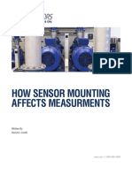 How Sensor Mounting Affects Measurments: Written by David A. Corelli