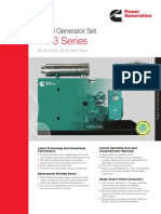 B3.3 Series: Diesel Generator Set