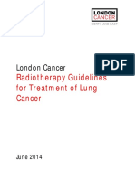 London Cancer Lung Radiotherapy Guidelines 2013 v1 0