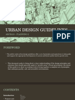 Urban Design Guidelines