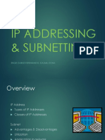 Ip Addressing & Subnetting: Engr. Carlo Ferdinand C. Calma, Ccna