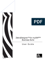 Zebradesigner™: For Mysap™ Business Suite