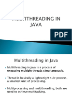 Multithreading in Java