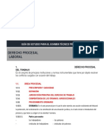 Guía de Derecho Procesal Laboral