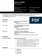 Biodata Format